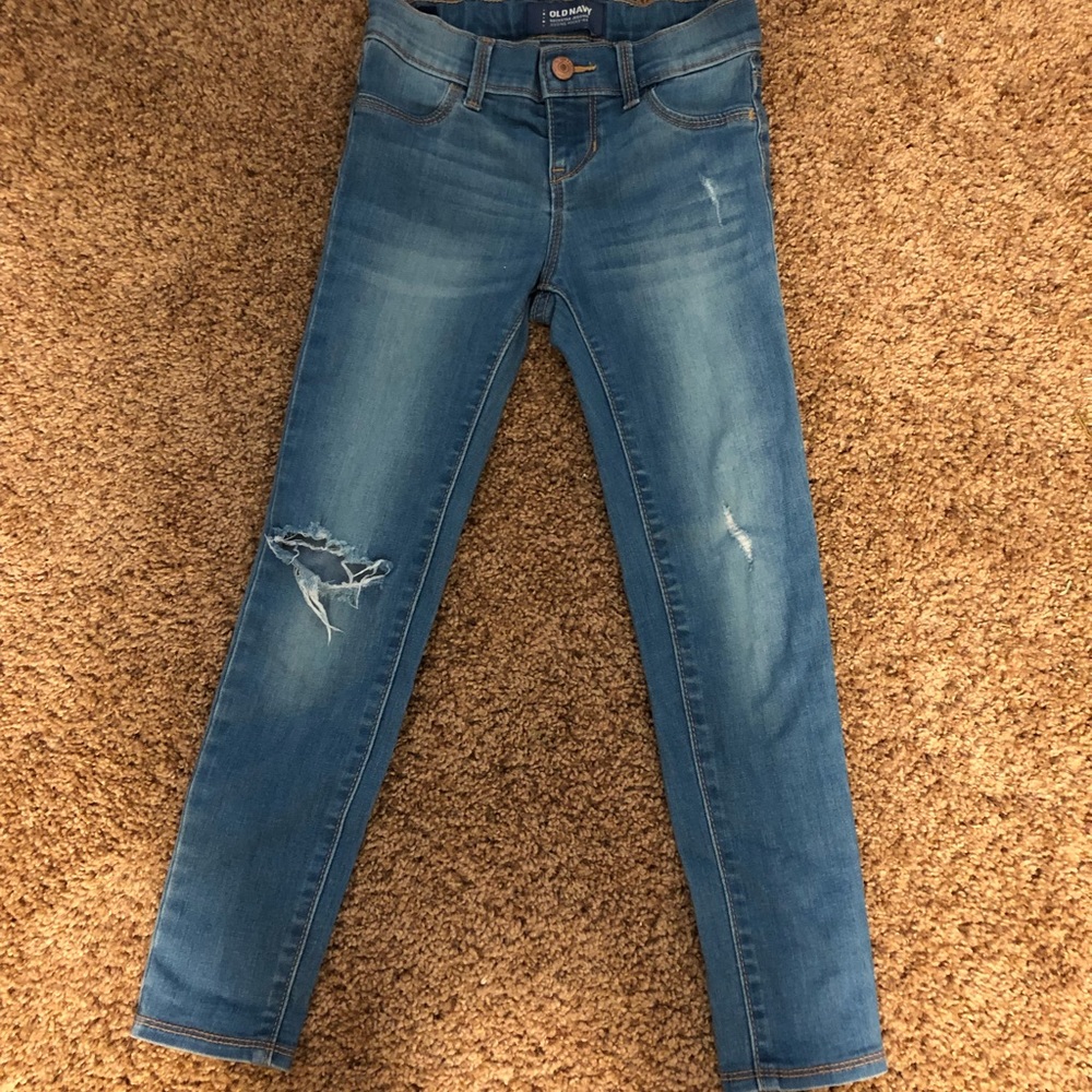 Skinny rockstar jeggings size 8 girls